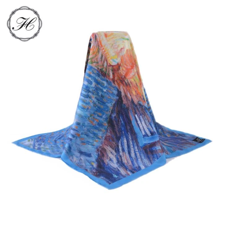 Square Silk Scarves